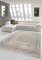 Wollteppich Designerteppich Teppich abstrakt aus Naturfasern in beige grau Größe 160x230 cm