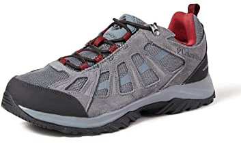Columbia Redmond III WP wasserdichte Wanderschuhe für Herren, Grau (Ti Grey Steel x Black), 41.5 EU