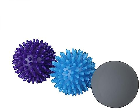 Vivezen - Lot de 3 balles de massage pour toutes parties du corps