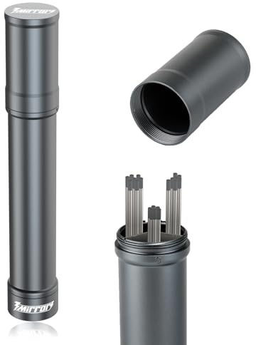 3mirrors Tungsten Holder -Tungsten Electrode Storage Solution with 3 Section Divider & Magnetic Base,TIG Welding Accessories,Titanium Gray