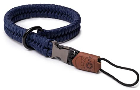 C-Rope Kamera Handschlaufe The Claw aus handgeflochtenem Paracord. Kameragurt mit Schnellverschluss-System (Navy Blue)