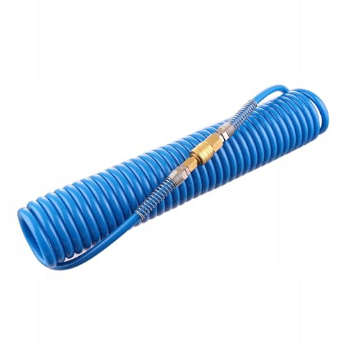 Tubo a spirale pneumatica, 12 x 8 mm, 10 m, per compressore