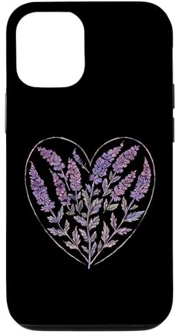 iPhone 12/12 Pro Anise Hyssop Flower Girl Heart For Valentine's Day Plant Mom Case