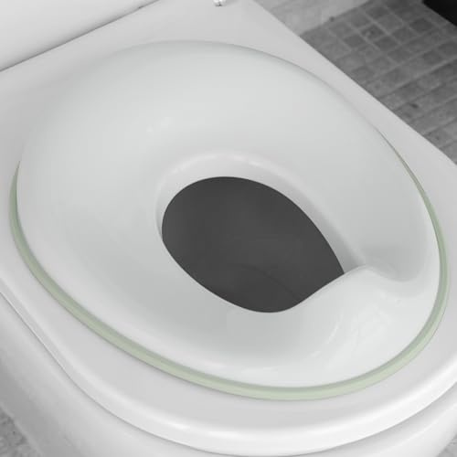 Jool Baby Potty Training Seat for Boys and Girls - Fits Round & Oval Toilets, Includes Free Storage Hook (Sage)