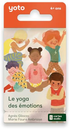 Yoto El Yoga de las Emociones, Libro de Audio para Niños en Francés, Escuchar en narradora de luz nocturna y Caja de historias Yoto Player y Mini, Meditación, Bienestar, Yoga para Niños de 4 a 7 Años