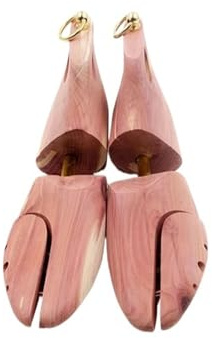 GIJMZY Botas cortas rojas ajustables de un solo tubo for hombres y mujeres, árbol zapatos madera(EUR43-44)