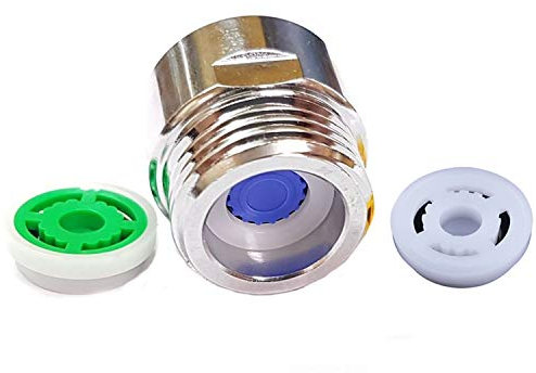 Wassersparer für Dusche | 3 Stück Durchflussbegrenzer für Dusche | Duschwasser-Reduzierer-Set mit Durchflussraten 4, 6 & 8 L/min | Spart 50-70% Ihres Wasserverbrauchs, Einfache Installation