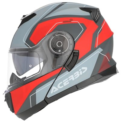 Acerbis CASCO SEREL 2206 GRIS/ROJO M