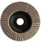 Disco lamellare elettrolitico da 115 mm, set da 1 pezzo (grana 60/120/200), mola resistente per metallo, legno, ceramica, compatibile con smerigliatrice angolare (grana 200)