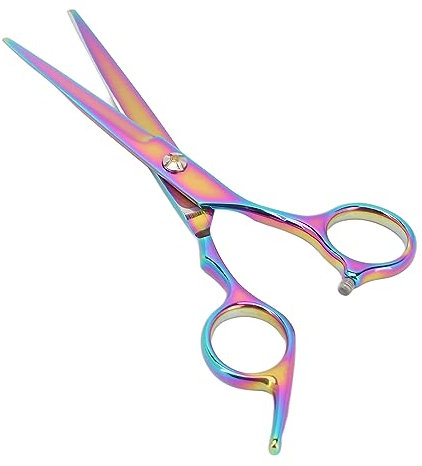 Forbici da taglio per capelli in acciaio inossidabile, affilatura elevata, impugnatura ergonomica, forbici da parrucchiere per la famiglia, barbiere, salone