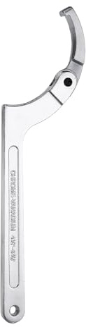 QUARKZMAN Llave Ajustable En C Gancho Para Tuercas 115mm-170mm