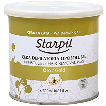 Cera Depilatoria Corporal Starpil Dorado (500 ml)
