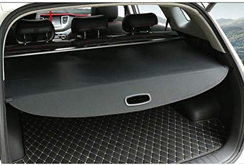 Einziehbare Gepäckabdeckung Gepäckschirm, Laderaumabdeckung Kofferraum Schutz Abdeckung Cargo Cover Heckkoffer Paket Laderaum Sicherheit Panel Rollo für Ford Escape Kuga 2013 2014 2015 2016 2017