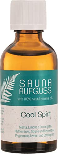 My Senso - Mezcla de aceites esenciales para SAUNA aufguss - 100% natural - 50ml (Cool Spirit)