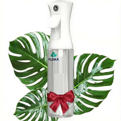Flora Plant Mister Spray Bottle, Fine Mist for Indoor Plants