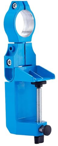 Nbbwwu Soporte de taladro eléctrico, soporte de metal ajustable para banco | Soporte de mesa, soporte de amoladora de aleación de aluminio para mesas horizontales, verticales e inclinadas