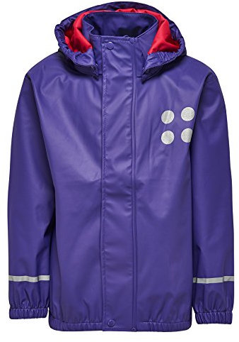 Kabooki Mädchen Jamaica 101 - Rain Jacket Regenjacke, Violett (Dark Purple 690), 11 Jahre EU