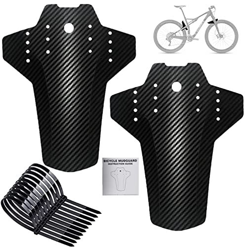 Fahrrad Schutzbleche Mountainbike Spritzschutz MTB Hinten und Vorne Mudguard Universal Bike Mud Guard Fahrrad Zubehör für 20 26 27 27.5 28 29 Zoll Fat Bike