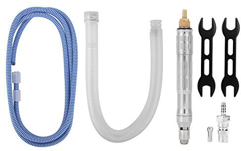 Micro Smerigliatrice Pneumatica, 65.000 Giri/min, 180 Gradi, Impugnatura Diritta, Mini Micro Smerigliatrice Pneumatica Per Modellare, Tagliare, Levigare E Rifinire