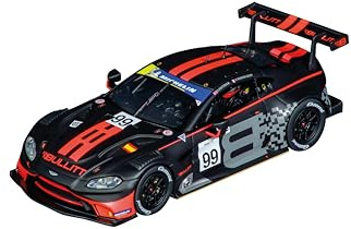 Carrera Evolution 20027784 Aston-Martin Vantage GT3 Bullitt Racing No99 I 1:32 Scale Slot Car I With Working Front & Rear Lights I Suitable For Ages 8 Years+