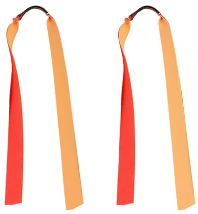Qixuer 2 Pcs Lance-pierre caoutchouc,élastiques plats Slingshot latex caoutchouc élastiques catapultes bandes de traction bandes de chasse catapultes élastiques