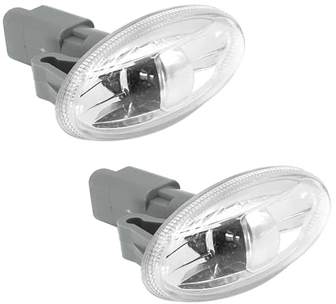 2 intermitentes laterales compatibles para Berlingo, C3, Pluriel, Picasso, Xsara, Xsara Picasso, C4 Cactus, C5, C6, Jumpy 2 y 3, SpaceTourer, C1, C2. Delantero izquierdo y derecho. 6325G3