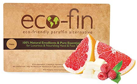 Eco-Fin Happy Paraffin Wax Alternative | 100% Plant-Based, Raspberry & Grapefruit | 40 Pc.