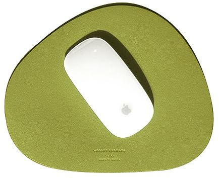 GREEDY FARMERS Tappetino per mouse, tappetino per mouse per computer impermeabile, lavabile e antiscivolo (verde oliva)