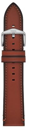 Fossil Men's 22mm Leather Watch Strap