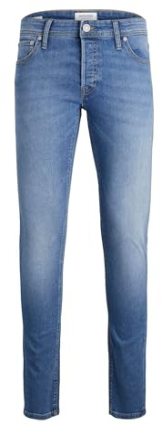 JACK & JONES Jjiglenn Jjoriginal MF 070 PLS Slim Fit Jeans - Vaqueros de Corte Ajustado para Hombre, Azul Denim., 44