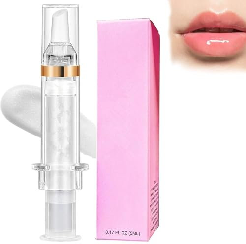 2024 Neues Extremes Lip Plumper Öl Mit Chili-Extrakt, Booster, Lipgloss, Feuchtigkeitsspendendes Öl (#01, 5ml)