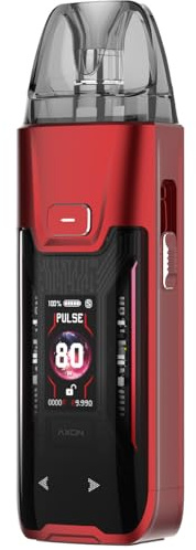 Vaporesso Luxe XR Max 2 Kit 3200mAh Battery 80W 5ml 0.2/0.8ohm Dual Mesh Coil GTX Electronic Cigarette Vaporizer No Nicotine (Rosso)