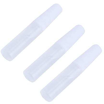 VILLFUL Pegamento para Pintura de Cuentas Plástico Cómodo y Fácil de Almacenar 12 Piezas 3ml Tapa para Pintar Gemas y Abalorios