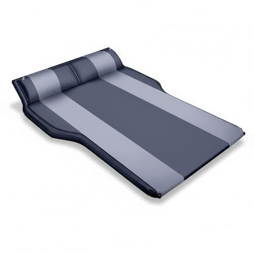 GTYMTTX Matelas Gonflable SUV pour Voiture, Matelas Coffre Voiture 2 Personnes, Lit Auto-Gonflant Pliable avec Oreiller Réglable, 5 cm pour Sommeil Confortable, Maison, Extérieur et Voyage