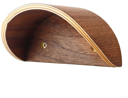 Cowboy-Hutablage aus Holz, 3-teilig, zur Wandmontage, mit rustikalem Design für Westernhutaufbewahrung im Hauseingang