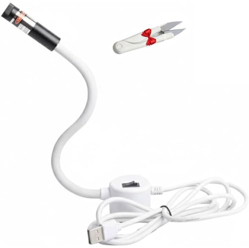 Luz Láser De Acolchado Con Posicionamiento Magnético Para Máquina, Guía Láser De Costura Para Puntadas Rectas, Luces De Guía Costura Con Visión Ajustable Herramienta De Ayuda Para Acolchado(Line)