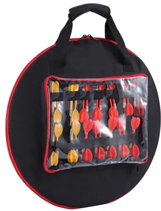 Custodia per bersaglio per freccette, impermeabile, borsa per freccette con manico, per set di freccette, albero, casa, viaggi, sala giochi