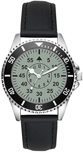 KIESENBERG - Fliegeruhr Militär Piloten Geschenke Fan Uhr L-20670