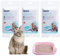 Nobleza 36 Bolsas sanitarias， Que se Pueden Colocar en la Caja de Arena para Gatos para un fácil reemplazo de la Arena para Gatos L 60 * 50CM
