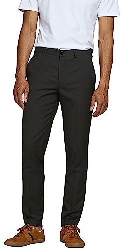 JACK & JONES Herren Jprfranco Trouser Noos Tuxedo-Hose, Schwarz, 54 EU