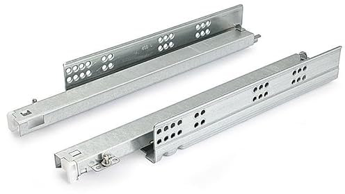 DTC - TOURMUSS GUÍA OCULTA EXTRACCIÓN TOTAL DE CAJÓN CON SISTEMA DE CIERRE AMORTIGUADO. LARGO GUIA LARGO 400mm