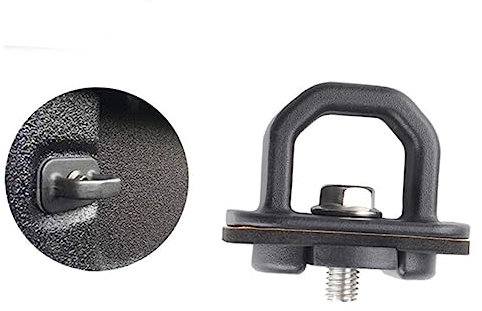 PartyKindom Cinghie Per Camion Ganci Di Ancoraggio Fissi Per Cassone Di Pick-up Fibbia Di Ancoraggio Materiale Durevole Compatto E Leggero Facile Da Trasportare