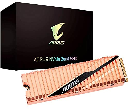 Gigabyte Aorus 500GB M.2 Solid State Drive GP-ASM2NE6500GTTD (PCIe Gen 4.0 x4/NVMe 1.3)