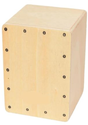 Cajon Box Drum 1 pz Cajon da viaggio, tamburo portatile, strumento a percussione in legno compatto for feste, spettacoli sul palco a casa(Wood)
