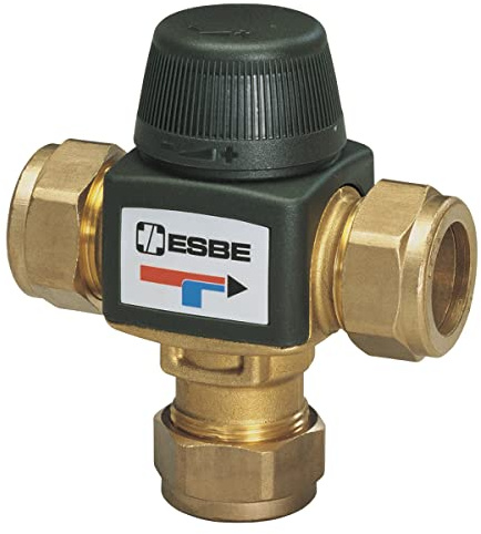 ESBE Mischautomat VTA 313 Klemmfitting 22 mm 35 60°C 31050400