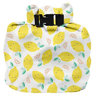 Bambino Mio, Wetbag für unterwegs - Wasserdichte, Wiederverwendbare Windeltasche zum Reisen, (Freche Früchte)