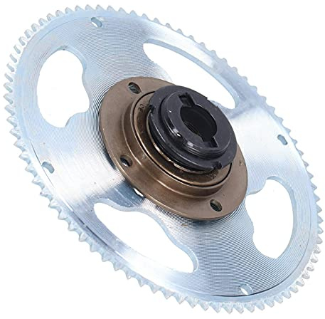 Piñón de rueda de bicicleta, juego de bielas de 25H 80 dientes, accesorio de conector de bicicleta para modificaciones de bicicletas eléctricas