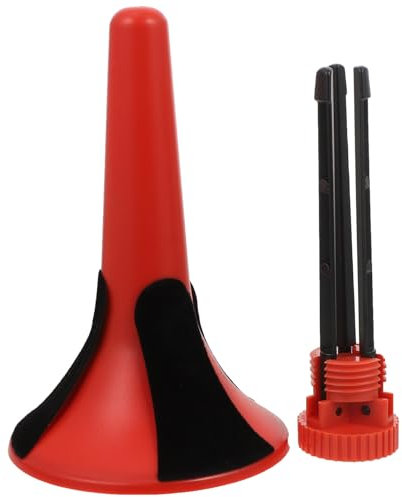 Garneck Trompetenhalter Mit Abnehmbarem Faltbarem Metall-stativ Stabiler Stand Für Blasinstrumente Leichtes Kratzschützendes Zubehör Portable Halterung Für Trompete Und Andere Blasinstrume