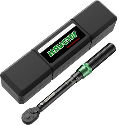LLAVETOR Chiave Dinamometrica 1/4'', Auto e Moto Chiavi Dinamometriche, Chiave Dinamometrica Bici, Precisione ± 3% (5-25 NM)
