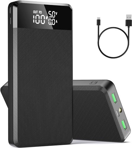 100W Power Bank Portátil para Laptops de 79800mAh - Batería Externa con PD3.1, QC4.0, Carga Rápida USB-C, Pantalla LED, 4 Salidas y 2 Entradas para Smartphones y Tabletas